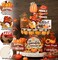16 Pcs Fall Tiered Tray Decor Pumpkin Gnome Truck Wooden Signs Fall Table Decorations Centerpieces Farmhouse Decor for Home Autumn Harvest Table Shelf Decor